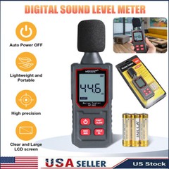 Portable digital sound meter professional precise decibel tester 30-130dB