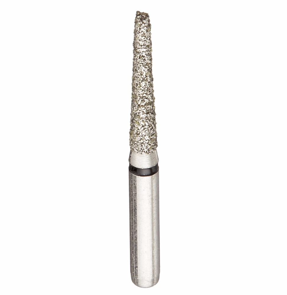 CROSSTECH Dental Diamond Short-Shank ROUNDENDTAPER-856/014SC, MB6SNXC-SC, 5Burs