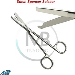 Set of 2 Suture Removal Kit Surgical Stitch Spencer Scissor Adson Kocher Tweezer