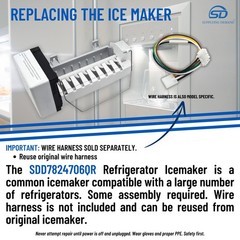 Supplying Demand D7824706Q 10549201 10563707 Refrigerator Ice Maker…