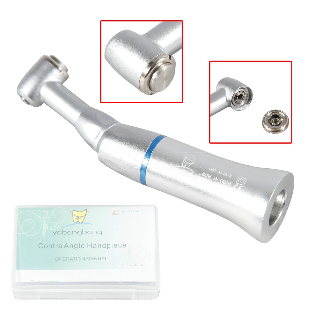 Dental Contra Angle Low Slow Speed Push Button Handpiece FIT E-type motor YAD