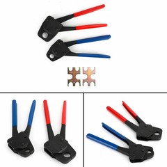 2 Pex Crimper 1/2″ And 3/4″ Plumbing Crimping Gonogo Set Angle Gauge Tools Combo