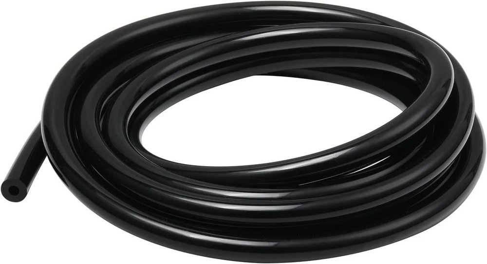 5/32″ 4mm ID Silicone Vacuum Hose Line Tubing 20FT 130 PSI 5/32″ ID 20FT Black