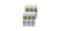 Flex Seal Spray Rubber Sealant 14 oz – Clear – Waterproof Coating – Pack of 6