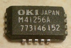 Okidata M41256A 41256 256K Dynamic RAM