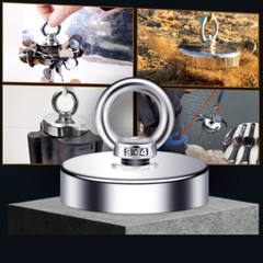 Powerful Salvage Magnet Hoop For River Indoor and Outdoor Searching