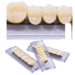 168Pcs Dental Acrylic Resin Denture A3#23 Shade Full Upper Lower False Teeth NEW