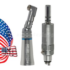 NSK Style Dental Slow Low Speed Handpiece Contra Angle Straight Motor 2/4Hole