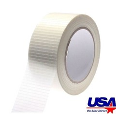 Industrial Fiberglass Filament Clear Transparent Packing Tape 2 Inch x 55 Yards