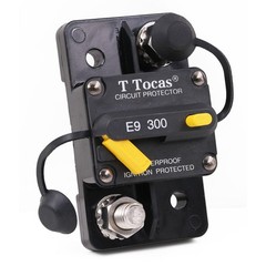 Heavy Duty Circuit Breaker 300A with Reset – 12V-48V DC