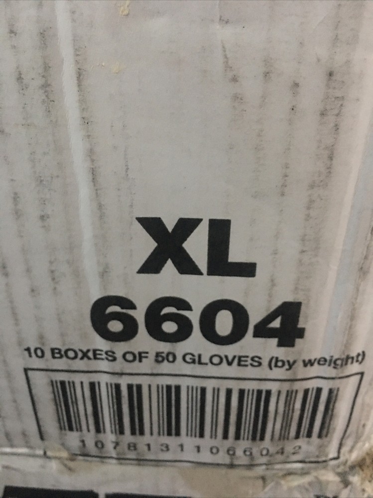 Thickster™ Latex Disposable Gloves, XL 6604 (50 Gloves/Box) 18 Avail