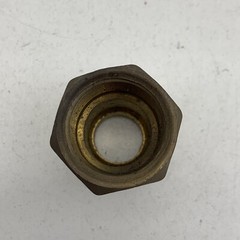 (10-Pack) Brass 3/4″ Male Flare to 3/4″ Female NPT FNPT Threaded Adapter Fitting