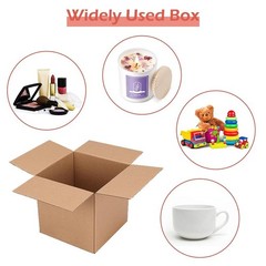 6x6x6 small shipping box, 10/20 pieces, for packaging, mailing, storage