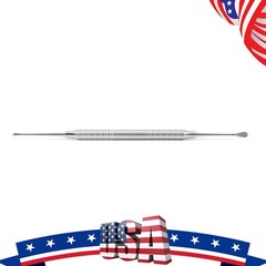 Dental Spoon Excavator Restorative Alveolar Socket Curette Double Ended