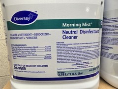 Diversey Morning Mist Nuetral Disinfectant Cleaner Virucide 4 Gal. Case