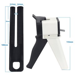 1-10pcs Dental Impression Mixing Dispensing Gun Universal Dispenser 1:1/2:1 USA