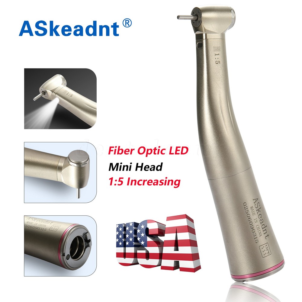AS 1:5 LED Electric Handpiece High Speed Contra Angle TI-MAX NSK X95L Z95L