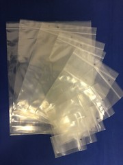 Clear LK Zip-Lock Seal Top Re-closable Zipper Hang Hole Plastic Poly Bags 4 Mil