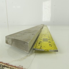 Kaiser 3/4″x 3″ Rectangle 6061 T6511 Solid Aluminum Flat Bar x 56″ Long