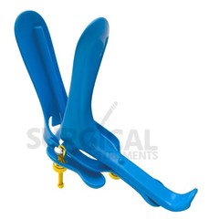 LLETZ LEEP Graves Vaginal Speculum Gynecology Surgical Medium Blue Coated German