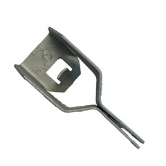 *LOT of 10* nVENT CADDY 122 Z Purlin Clip, 1/4in Hole, 1 1/16in Max Flange