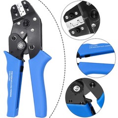 Taiss JST Crimping Tool with 580PCS JST PH Connector kit 2.0mm 2/3/4/5/6Pin H…