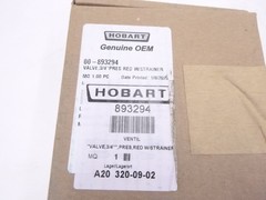 Genuine OEM Hobart 00-893294 3/4″ Pressure Regulating Valve for FT900 FT950