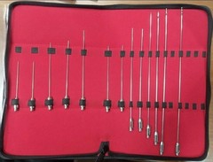13-Pcs Facial Liposuction Harvesting Cannulas Set – Luer Lock for Facial Surgery