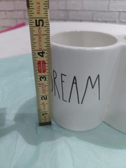 Rae Dunn Ceramic “Dream Create” Holder Desk Office Organizer EUC No Chip