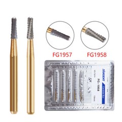 1/5/10Pack Dental Tungsten Carbide Burs Metal Cutting For High Speed Handpiece
