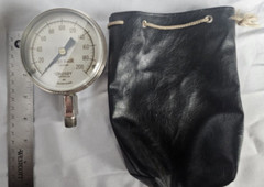 Pressure Gauge – Crosby Test Gauge, Boston USA – Lbs. per Sq Inch – 200 lb. max
