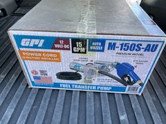 NEW GPI Fuel Transfer Pump w/Auto Shut-Off Nozzle,15GPM #M-150S-AU (110000-100)