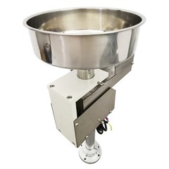Automatic Disc Vibration Feeder Small Circular Vibrating Disk Feeding Silo 110V