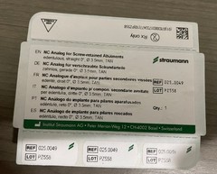 Straumann NC Analog for Screw-retained Abutments