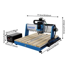 CNC Machine PROVerXL 6050 Plus for Metal Wood Acrylic MDF Carving, GRBL Control