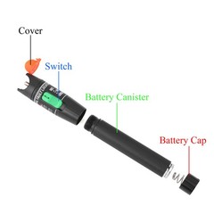 5/10/20/30/50/80/100KM Visual Fault Locator Red Light Fiber Optic Tester Tool