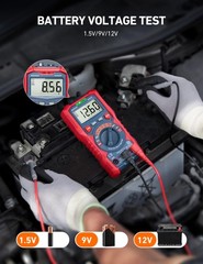 AstroAI Multimeter Tester, TRMS 4000 Counts Volt Meter Multicolored-Test Kit