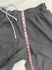 Chef Works Essential Baggy Pants L Black White Gingham Check Uniform Unisex