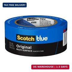 ScotchBlue Original Multi-Surface Painters Tape, 2 Inch Wide (1.88 in. x 60 Yds)