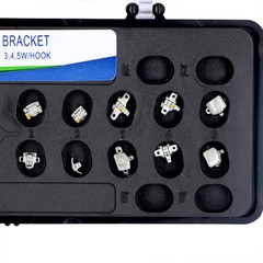 20×Dental Orthodontic Alexander Bracket Braces Roth 018 3-4-5 Hooks 20PCS/Kit
