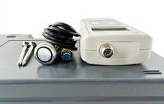 Handheld Vibration Analyzer with Velocity 0.1-400.0 mm/s Software and USB Cable