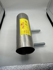 Netco Pipe Repair Clamp Stainless Steel In Service Clamp 2”x 6” Cast Iron Copper