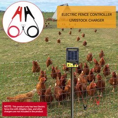 Electric Fence Controller Charger Kits For Animal Cattle Poultry Supplies