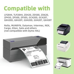 Direct Thermal Labels 2×1″ for Barcodes & Shipping – 24 Rolls, 1300 Labels/Roll
