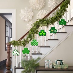 COCHIE St. Patrick’s Day Shamrock Wood Crafts to About 3 x 4 Inch – 2mm thick