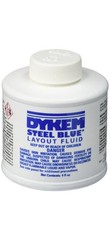 80300 Steel Blue Layout Fluid, Brush-in-Cap (4oz)