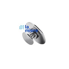 LA MIERE 10Pcs Dental Orthodontic Lingual Button Bondable Stainless Steel Round