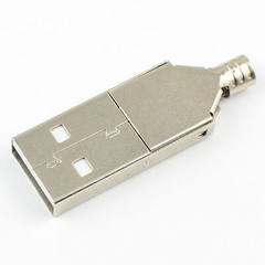 10Pcs USB 2.0 AM Male 4 Pin Three Types 4P Solder Plug Jack Socket Connector