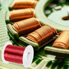 34 AWG Magnet Wire, 8 oz Magnetic Coil Wire, 155C(311F)