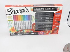 Sharpie 20 Count Creative Marker Set 5 Bullet Tip 10 Chisel Tip Marker BRAND NEW